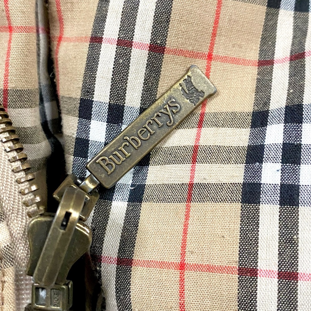 Men’s Burberry Plaid Check Monogram Goose Down Reversible Puffer Jacket - Picture 8 of 12